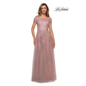 La Femme  A-line Gown Dress
